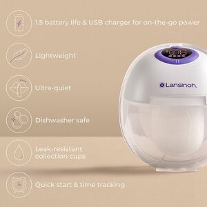 Lansinoh ‘Discreet Duo Wearable Breast Pump’